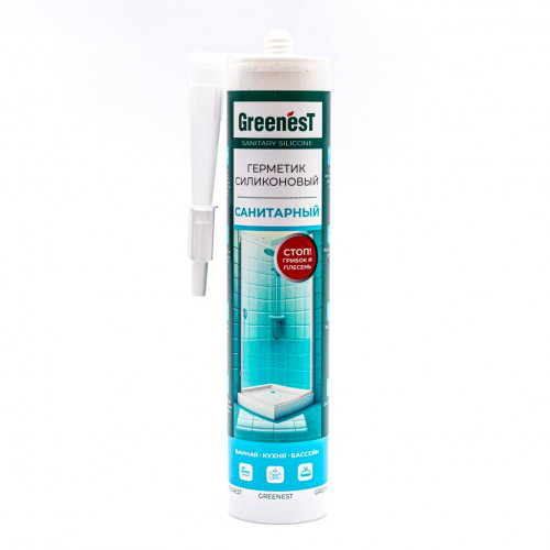 GreenesT силиконовый санитарный герметик